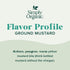 3.07-Ounce, Simply Organic Ground Mustard Seed, Organic Ground Yellow Mustard Seeds, Robust Flavor, Kosher, Non
