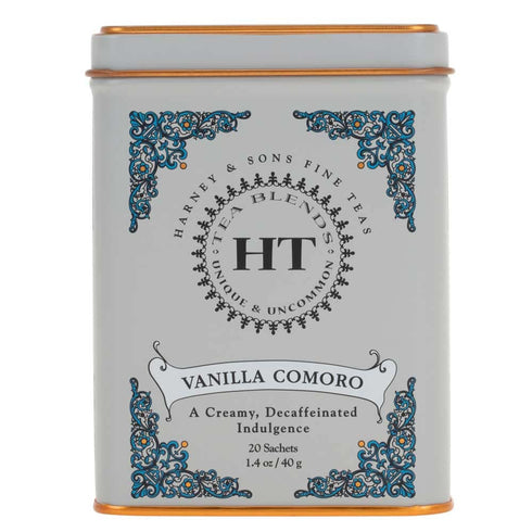 Harney & Sons Tea Decaffeinated, Great Present Idea, Vanilla Comoro, 1.4 oz