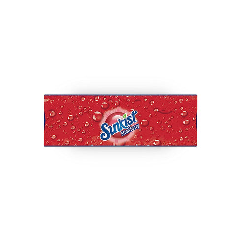 0.53 OZ, 6 (Pack 4) Sunkist Soda Strawberry Singles To Go Drink Mix, CT