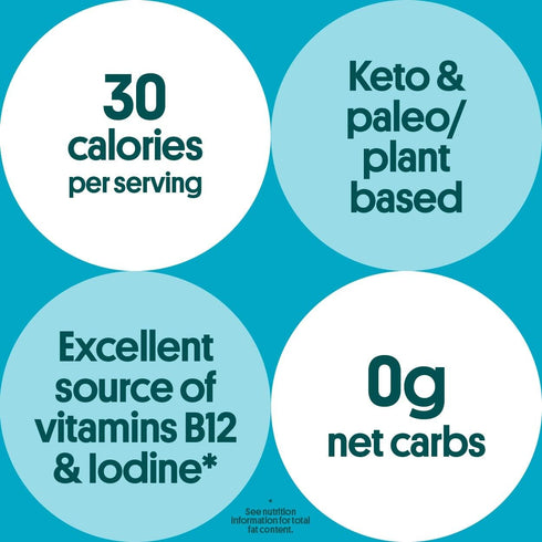 Gimme 20 Count, Omega3s Seaweed Organic Premium Roasted Seaweed Snacks, Sea Salt, Keto, Vegan, Gluten-Free, Great