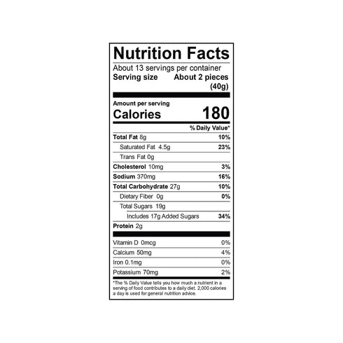 18 oz (Pack 2) Sanders Thins Sea Salt Caramels Variety, Milk & Dark Chocolate, Tubs