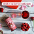 The Republic of Tea Raspberry Rose Hibiscus Tea, 36 Count Tin