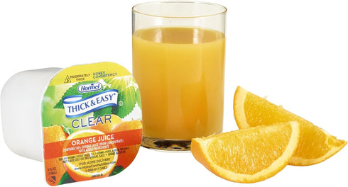 Thick & Easy 4 oz. 24 Thickened Beverage Orange Cup Ct