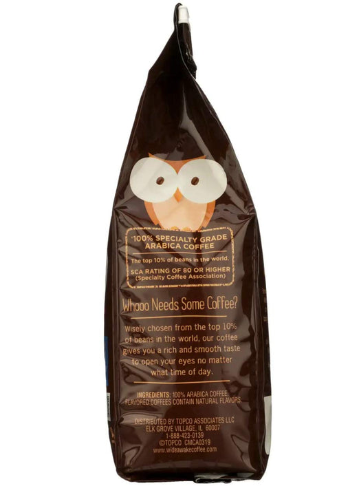 Wide Awake Coffee, French Vanilla Ground Coffee, 12 Ounce