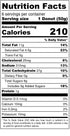 10.5oz (1pk) Katz Gluten Free Plain Donuts. Ready to Finish, Free of Soy, Sesame, Dairy, and Nuts. Kosher