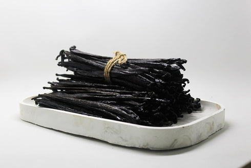 50 4-5 inches, (50 Vanilla Beans Grade B for Making Vanilla Extract, Vanilla Beans Bulk for Extract Grade Perfect
