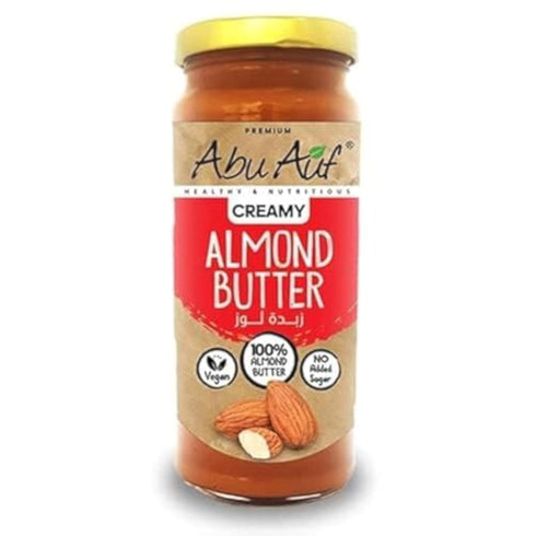 Abu Auf Almond Butter, Smooth and Creamy, 330 gm