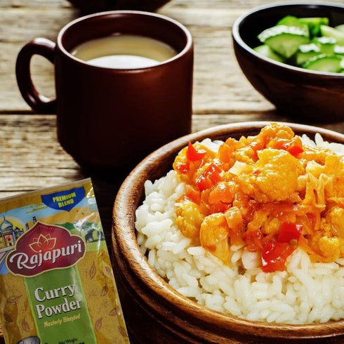 85g 3 Rajapuri Caribbean Styled Mild Curry / Ounce | Perfect For Meats, Poultry And Fish. Vegan Friendly