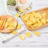 50Pcs Artificial Potato Chips, Fake Potato Chips Snack Realistic Fast Food Models for Food Model Home Kitchen Decor