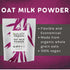 8 Oz Package Wildly Organic Oat Milk Powder, Bag - Organic, Dairy-Free, Lactose-Free, Vegan, Gluten-Free, Plant-Bassed