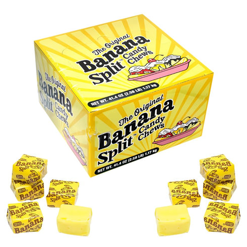 Generic 2.59lb Original Banana Split Candy Chews Big Box