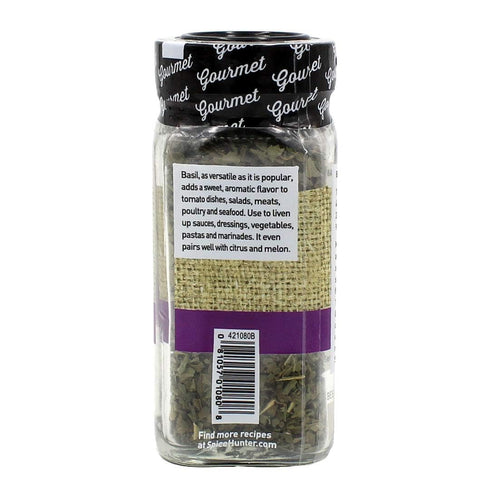 Spice Hunter California Basil Leaves, 0.3 Ounce (Pack of 6)