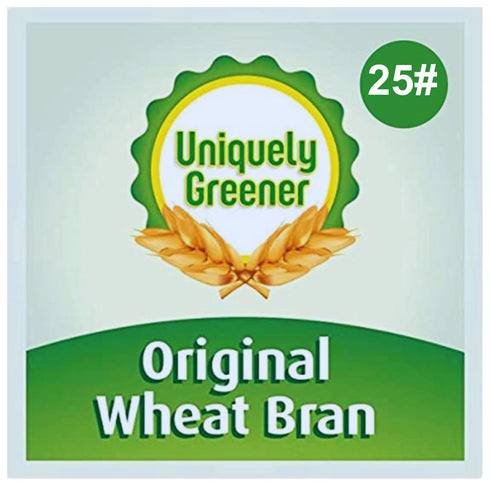 Uniquely Greener Wheat Bran 100% Natural, Non-GMO & Chemical-Free Unprocessed Bran from Freshly Stone-Milled
