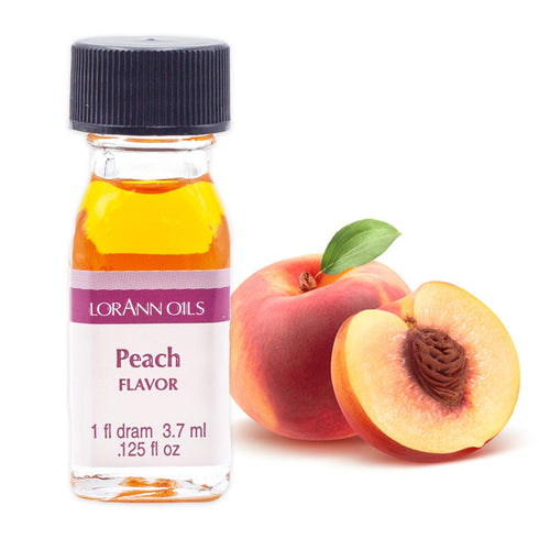 LorAnn Peach SS Flavor, 1 Dram Bottle (.0125 fl oz - 3.7ml)