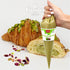 14.1 oz (400 GUSTO ETNA Pistachio Nut Butter Cream in Squeeze Pouch, Spread, Cake Filling & Icing, Frosting, Dessert