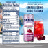 0g 24-Pack Sanpellegrino Soda Italiana Cherry Sorbetto Italian Sparkling Drink, Added Sugar, Real Fruit Juice, Italian