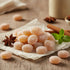 3 SweetGourmet Natural Sanded Ginger Drops, Old-Fashioned Hard Candy, Bold Spicy Flavor, Sugar-Coated, Pound Bulk Bag