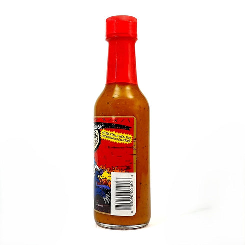 5oz, 8 Torchbearer Sauces Honey Badger Hot Sauce Scorpion and Carolina Reaper Peppers Sauce, Heat level - Featured on