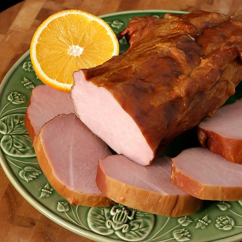 Andy's 2.5 Lb Canadian Bacon - Charcuterie Smoked Pork Deli Meat, Perfect Lunch Meat For Sandwiches And Breakfast