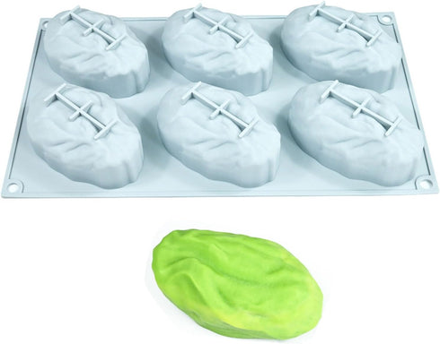 Ywmsfl Creative Pistachios Pecan Designs Silicone Ideal for Cake Chocolate and Frozens Treats