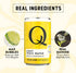20 7.5 Oz (Pack 24) Q LIGHT TONIC WATER with Real Quinine & Organic Agave - Ideal for Cocktails & Mocktails - Made