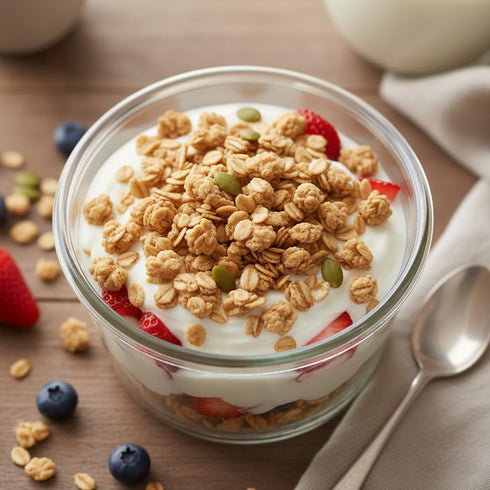 1 Honey Oat Granola, Pound Bulk Bag, Hampton Distribution