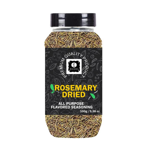 EDZZEL Premium Quality Indian Organic Rosemary, Dried Plant Based, Vegan, Gluten Free-100 GRAM
