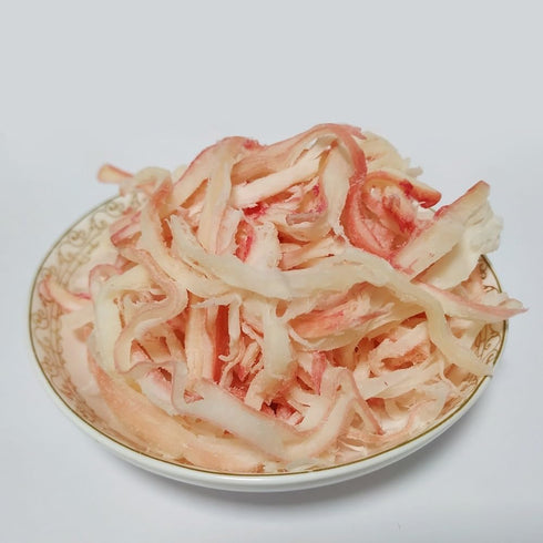 helen ou@zhuhai HELENOU666 Package 500g/17.64oz/1.10lb Light Spicy Charcoal Broiling Dried Shredded Squid Seafood Bulk