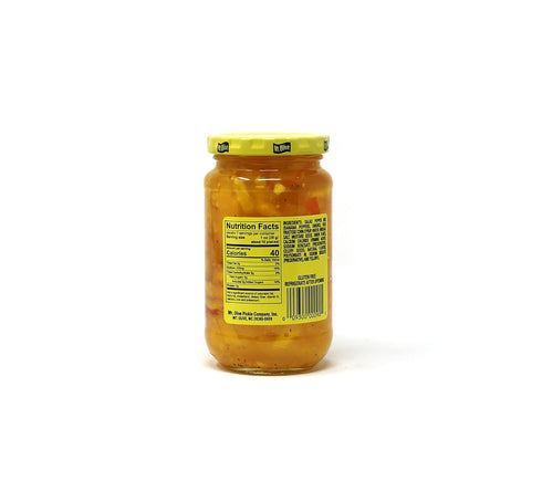 JFS 12 Oz (355 ml), Pack 3 Mt. Olive Sweet N Hot Salad Peppers, FL of Jars Bundled with a Recipe Card.