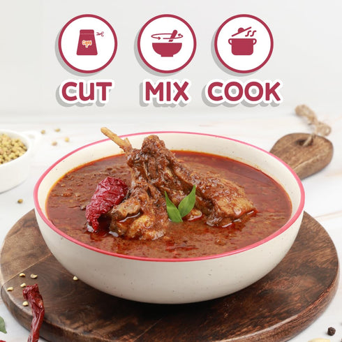 CURRYiT Preservative Free Andhra Mutton Curry | PACK OF 3 | Chicken & Lamb Curry Paste | Non-GMO | Gluten Free