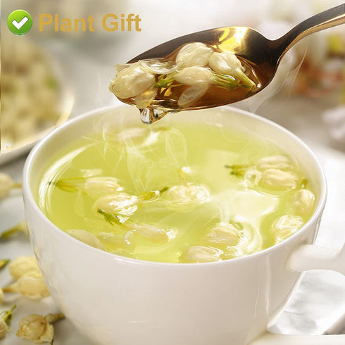 Plant Gift -3 0g/1.05oz 100% Dried Jasmine Flowers - Natural Jasmine Tea Edible Flowers - Pure Jasmine Buds Loose Leaf