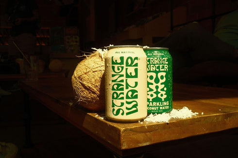 Strange Water (12 Pack) Stilled Coconut Water - Refreshing Hydration in Every Sip