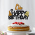 1pcs Construction Cake Toppers,Happy Birthday Truck Excavator Cak Decoration,Children Excavator Engineering Birthday