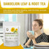 30 Organic Dandelion Leaf & Root Tea, Supports Kidney Function and Healthy Digestion, Caffeine Free, Tea Bags