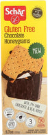 Schar Gluten Free Chocolate Honeygrams Crackers with Rich Dark Chocolate and Real Honey - 6.7 Ounce