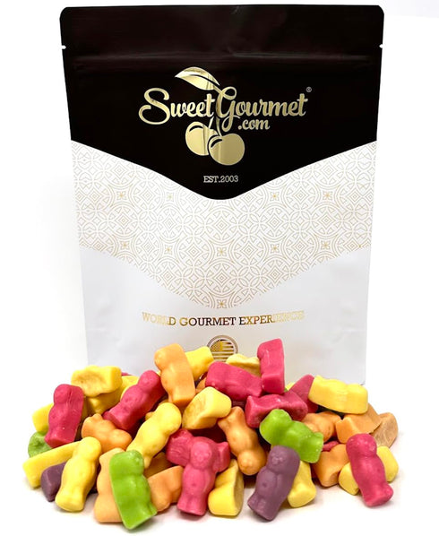 1Lb SweetGourmet Original English Jelly Babies Candy - Natural Flavors and Colors |