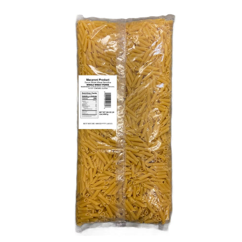 Mantova Whole Wheat Penne Bulk Pasta - Ideal for Restaurants, Catering, Meal