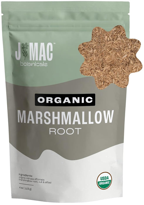 J Mac Botanicals Organic Marshmallow Root Herb Tea