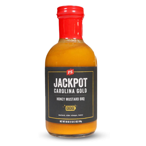 PS Seasoning Jackpot Carolina Gold Honey Mustard BBQ Sauce - Tangy and