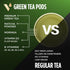 D3, Brewers,16 VitaCup Green Tea Pods, Enhance Energy & Detox with Matcha, Moringa, B Vitamins, Keto, Paleo, Vegan