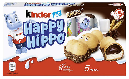 5 3.5 (Pack 10) Kinder Happy Hippo Piece, Ounces