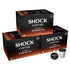 Shock Coffee Extra Strength Cups - Bold all Arabica Med-Dark Roast -