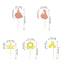 Pack of 40 Pre-Assembled Princess Cupcake Toppers - Crown Castle Girl Cupcake Toppers for Princess Theme Party