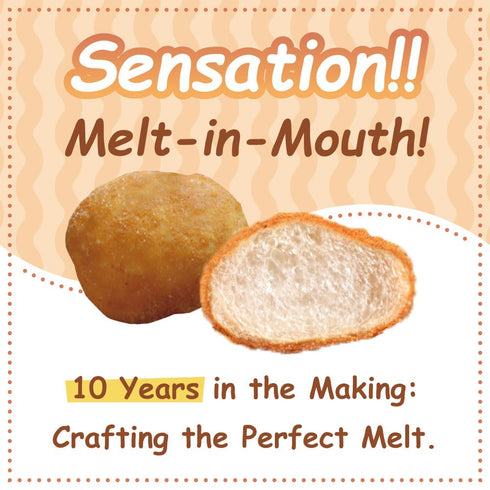 Visit the Store 100% (3 pack, Rice Puff Snack Funwari Meijin Light & Melting Sweet Soybean Powder Kinako Flavored Rice