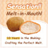Visit the Store 100% (3 pack, Rice Puff Snack Funwari Meijin Light & Melting Sweet Soybean Powder Kinako Flavored Rice