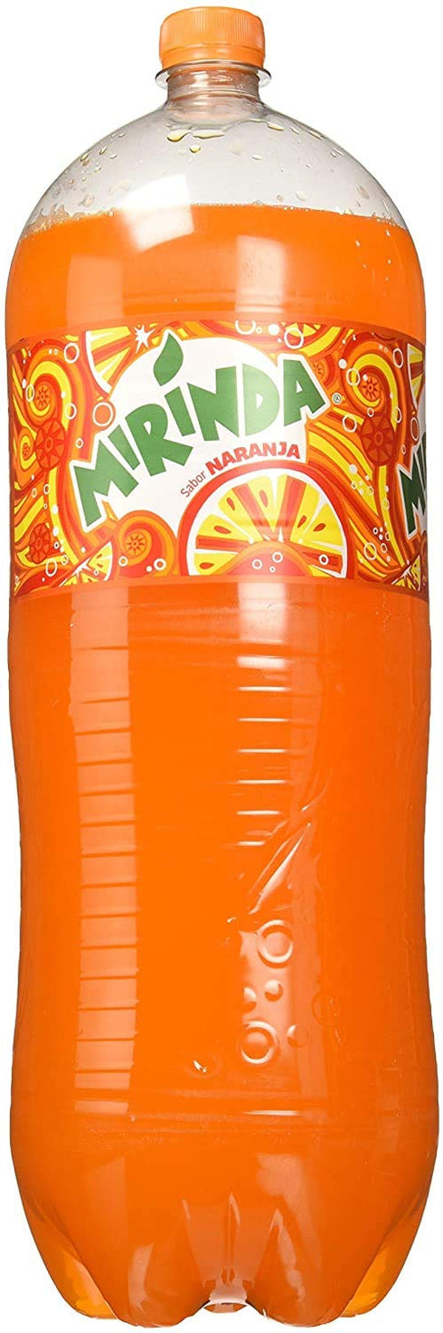MIRINDA Orange Fruit Flavored Soda Bubbly and Sweet Soft Drink | Naranja Refresco