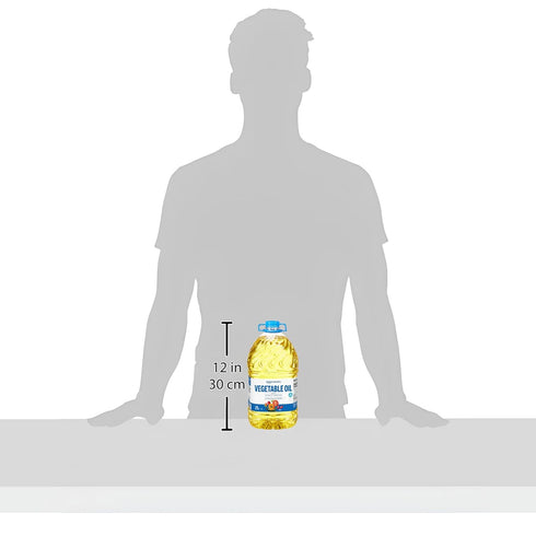 Packaging Vary),128 Oz (Pack 2) Amazon Grocery, Vegetable Oil, (Previously Happy Belly, May Fl