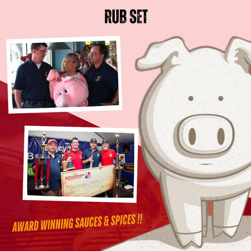 Pack 3.8 oz 4.5 oz 3 oz Pork Barrel BBQ Spice Collection Gift | Gifts for Men| All American Spice, Steak and Chicken