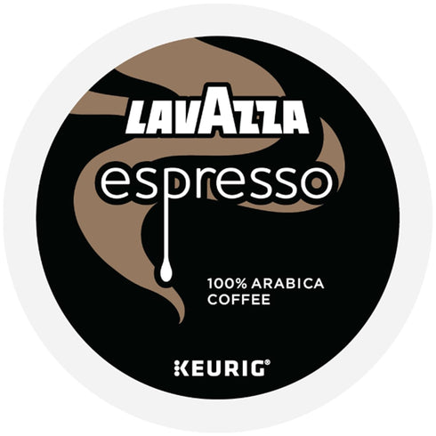 60-Count (6 Packs 10) Lavazza Espresso, Single-Serve Keurig K-Cup Pods, Medium Roast Coffee, Box