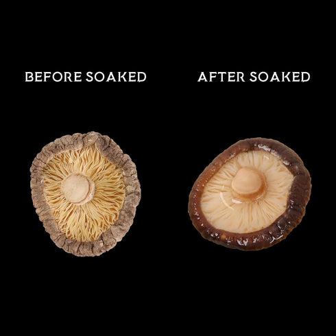 8 Oz Orsky Dried Shiitake Mushrooms, Dried Mushrooms for Cooking, Quick Rehydration, Smooth Taste, Fresh and Tender